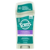 Tom's of Maine Natural Antiperspirant Deodorant for Women, Coconut Lavender, 2.25 oz.