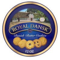 Royal Dansk Danish Butter Cookies, 12 oz