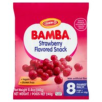Osem Bamba Strawberry Flavored Snack Family Pack, 1.05 oz, 8 count