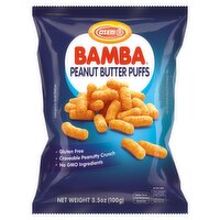 Osem Bamba Peanut Butter Puffs, 3.5 oz