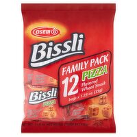 Osem Bissli Pizza Flavored Wheat Snack Family Pack, 1.23 oz, 12 count