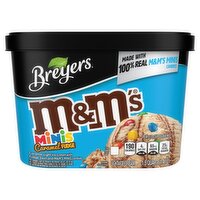 Breyers M&M'S Minis Caramel Fudge Light Ice Cream, 1.5 quart