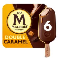 Magnum Double Caramel Ice Cream Bars Value Pack, 6 count, 18.26 fl oz