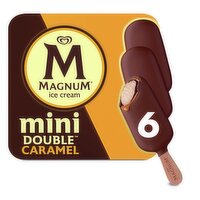 Magnum Ice Cream Bars Double Caramel 11.1 oz, 6 Count