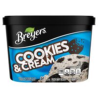 Breyers Cookies & Cream Frozen Dairy Dessert, 1.5 quart