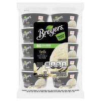 Breyers Vanilla Light Ice Cream Snack Cups, 3 fl oz, 10 count