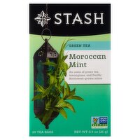 Stash Moroccan Mint Green Tea Bags, 20 count, 0.9 oz