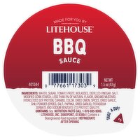 Litehouse BBQ Sauce, 1.5 oz