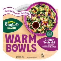 Bonduelle Savor Ginger Teriyaki Warm Bowls, 8 oz
