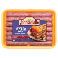 Johnsonville Vermont Maple Syrup Breakfast Sausage, 14 count, 12 oz