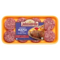 Johnsonville Vermont Maple Syrup Breakfast Sausage, 8 count, 12 oz, 8 Each