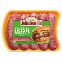 Johnsonville Luck of the Irish O'Garlic Sausage, 5 count, 19 oz