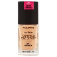 Wet n Wild PhotoFocus 1111522 Soft Beige Dewy Foundation, 0.95 fl oz