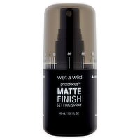 Wet n Wild Photofocus 772 Matte Appeal Matte Finish Setting Spray, 1.52 fl oz