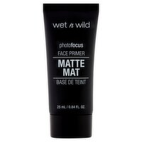 Wet n Wild Photofocus 850 Partners in Prime Matte Face Primer, 0.84 fl oz