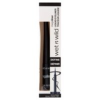Wet n Wild MegaLiner 871A Black Noir Liquid Eyeliner, 0.12 fl oz