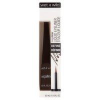 Wet n Wild MegaLiner 872A Dark Brown Liquid Eyeliner, 0.12 fl oz