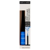 Wet n Wild MegaLiner 873A Voltage Blue Liquid Eyeliner, 0.12 fl oz