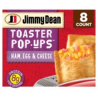 Jimmy Dean Ham, Egg & Cheese Toaster Pop-Ups, 8 count, 18.4 oz