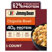 Jimmy Dean® Protein Breakfast Bowl Chipotle Chicken & Scrambled Egg Frozen - 7.22 oz
