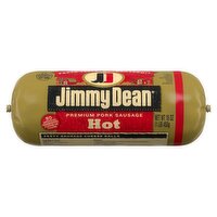 Jimmy Dean Hot Premium Pork Sausage, 16 oz