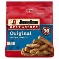 Jimmy Dean Heat 'N Serve Original Sausage Links Value Pack, 36 count, 23.4 oz, 23.4 Ounce