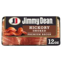 Jimmy Dean Hickory Smoked Premium Bacon, 12 oz