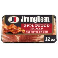 Jimmy Dean Applewood Smoked Premium Bacon, 12 oz