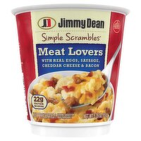 Jimmy Dean Meat Lovers Simple Scrambles, 5.35 oz, 5.35 Ounce