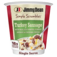 Jimmy Dean Simple Scrambles Turkey Sausage, 5.35 oz