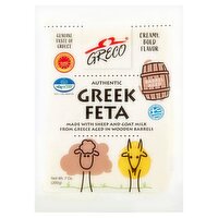 Greco Classic Greek Feta Cheese, 7 oz