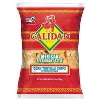 Calidad Mexican Restaurant Style Corn Tortilla Chips, 10.5 oz