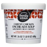 Blount's Family Kitchen Cheesy Chicken Enchilada Soup with White Meat Chicken, 24 oz