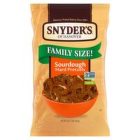 Snyder's of Hanover Sourdough Hard Pretzels Family Size, 16 oz, 16 Ounce