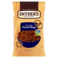 Snyder's of Hanover Homestyle Pretzel Rings, 12 oz, 12 Ounce