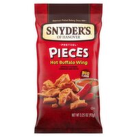 Snyder's of Hanover Hot Buffalo Wing Sourdough Hard Pretzel Pieces, 3.25 oz
