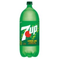 7UP Lemon Lime Flavored Soda, 2 L, 67.62 Fluid ounce