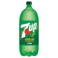 7UP Lemon Lime Flavored Soda, 2 L