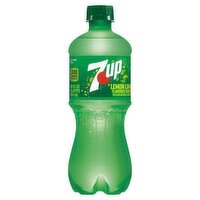 7UP Lime Lemon Flavored Soda, 20 fl oz