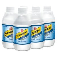 Schweppes Low Sodium Club Soda, 6 count