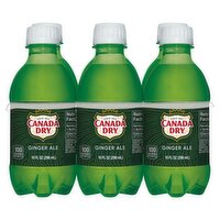 Canada Dry Ginger Ale, 10 fl oz, 6 count