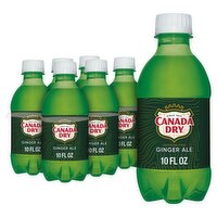 Canada Dry Ginger Ale, 10 fl oz, 6 count