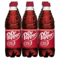 Dr Pepper Soda, 16.9 fl oz, 6 count