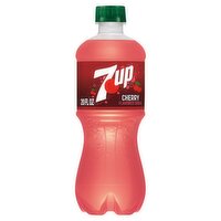 7UP Cherry Flavored Soda, 20 fl oz