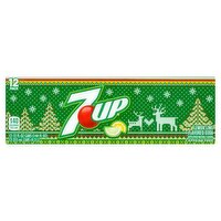7UP Lime Lemon Flavored Soda, 12 fl oz, 12 count