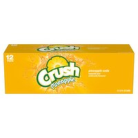 Crush Pineapple Soda, 12 fl oz, 12 count