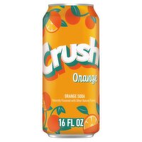 Crush Orange Soda - Single Can, 16 fl oz