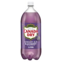 Canada Dry Blackberry Ginger Ale, 2 liters, 67.6 Fluid ounce
