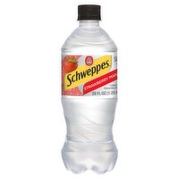 Schweppes Strawberry Mango Sparkling Seltzer Water, 20 fl oz