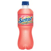 Sunkist Strawberry Lemonade Soda, 20 fl oz